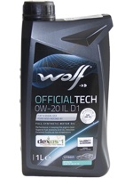 Wolf Official Tech 0w-20 IL D1 1л - фото