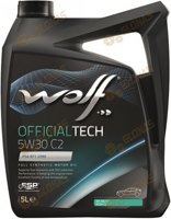 Wolf Official Tech 5w-30 C2 5л - фото
