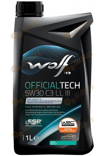 Wolf Official Tech 5w-30 C3 LL III 1л