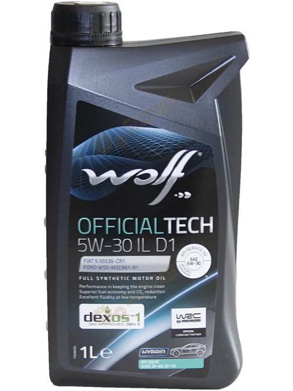 Wolf Official Tech 5w-30 IL D1 1л
