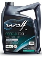 Wolf Official Tech 5w-30 IL D1 5л - фото