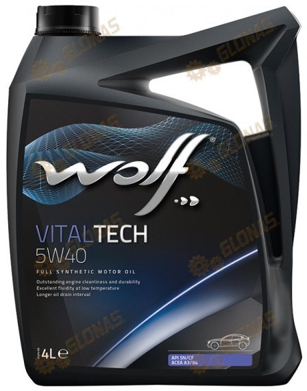Wolf Vital Tech 5w-40 4л
