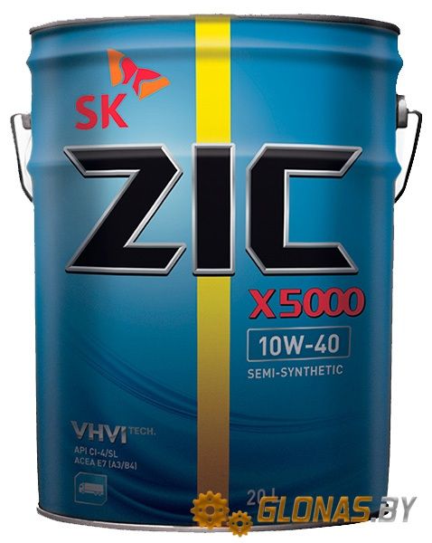 Zic X5 10W-40 20л