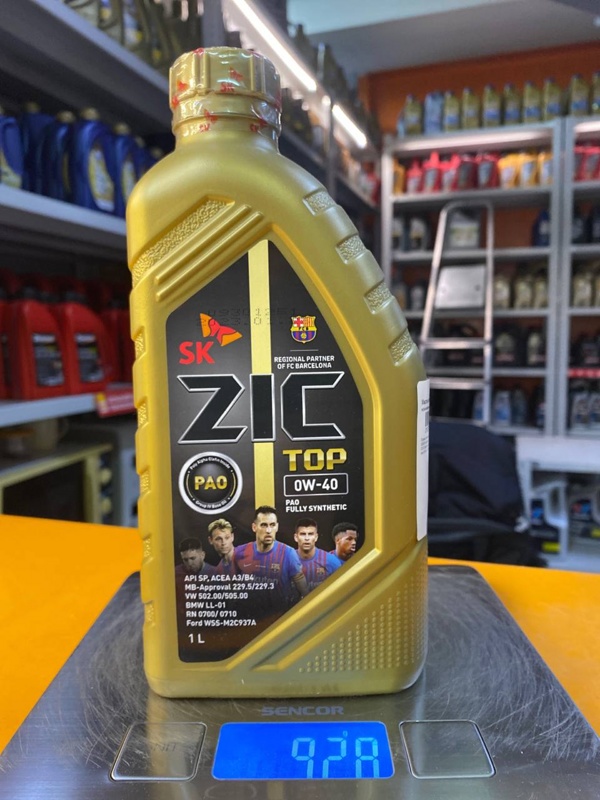 Zic Top 0w-40 1л